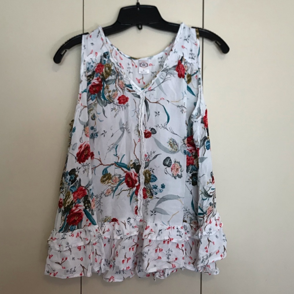 Floral tank top